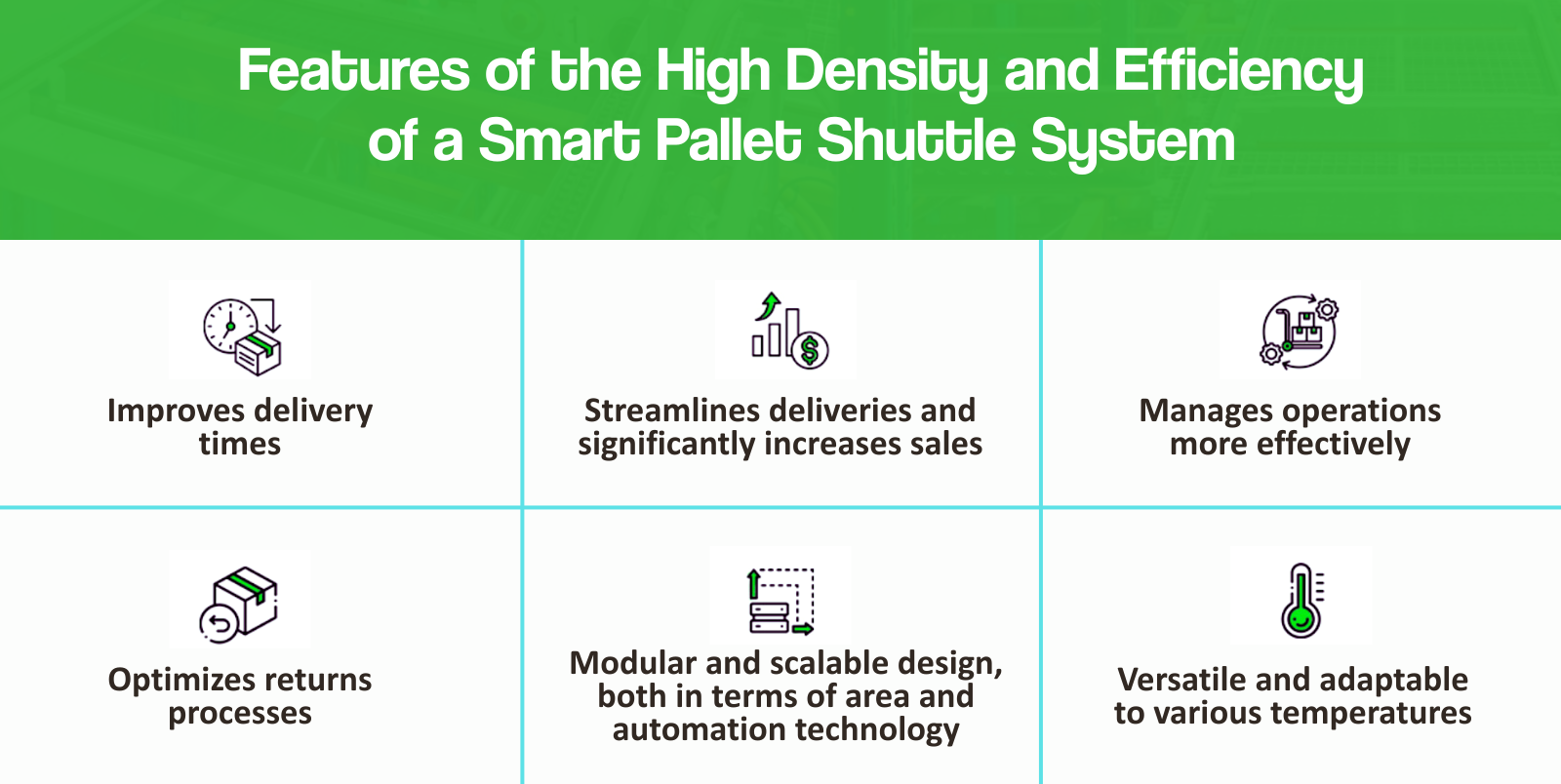 Smart Pallet Shuttle System