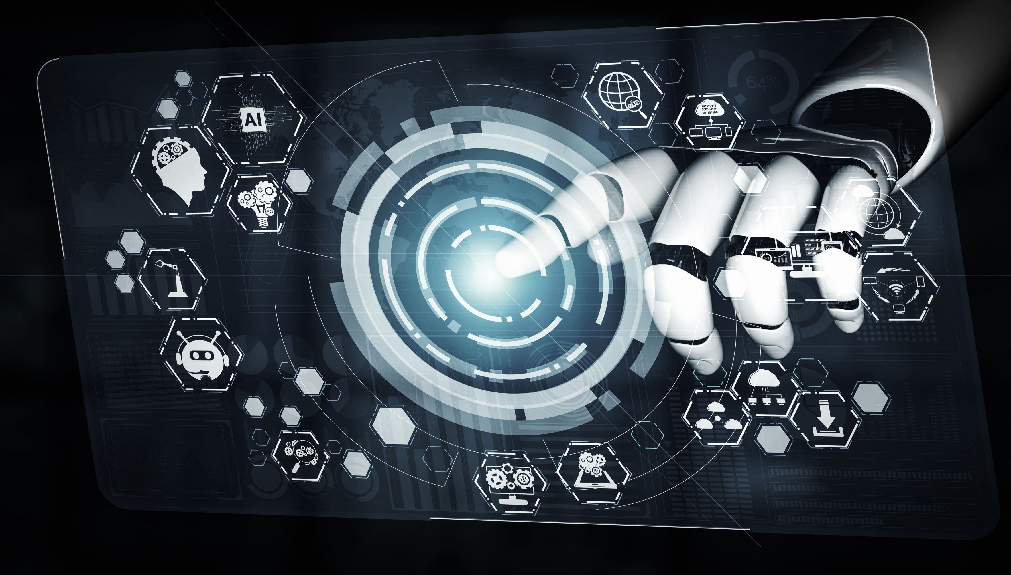 future-artificial-intelligence-robot-cyborg-3d-illustration